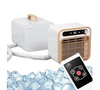 QmEna Aire Acondicionado portátil Tipo Split, Aire Acondicionado portátil de bajo Ruido, Aire Acondicionado para Exteriores, para Tiendas de campaña, Apartamentos pequeños de Alquiler 110V,2M Pipe