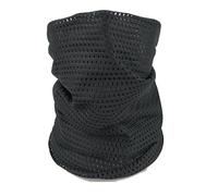 QMFIVE Táctica Bufanda Camuflaje, Hombres y mujeres Unisex Tocado militar multiusos Estilo Tocado Bufanda para campo militar Actividades al aire libre (Negro)