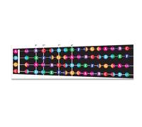 QMG Diapasón de violonchelo/viola codificado por colores, para aprender a tocar violonchelo/viola y teoría musical, adecuado para todos los niveles