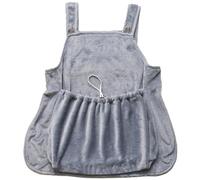 QmjdDymx Portador de Delantal de Gato, Portador de cofres de Gato Ajustable, Bolsa de Portador de Gato Transpirable, Cofre de Portador Delantero de Gato Suave para Mascotas de 7.5 kg