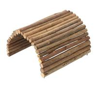 QmjdDymx Rampa con cobín, Puente de Reptiles 4.7x9 Ramas de Sauce Seguros Conejillo de Indias Rampa Anti-mordido