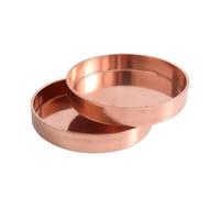 QMKADFQXF 1/4" 3/8" 1/2" 1" -3.5" 15 16 19 22 25-89mm ID End Cap Pure Copper End Feed Solder Cup Stopper Plumbing Fitting Air Conditioner(16mmx0.8mm 10pcs)