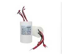 QMKADFQXF 1 Condensador Doble de Cuatro Cables CBB60 de 6 UF + 15 UF, 450 V, for Elevador de polipasto, arrancador de grúa. DIY