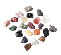 QMKADFQXF 25Pcs Crystal Stone Incense Holder(Approx. 2-3 cm) - Gemstone Stick Incense Stand for,Halloween, Christmas, Home Décor & Gifts Cristal Natural en Bruto