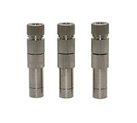 QMKADFQXF Garden Plumbing 50 Pcs 8mm Anti-Drip with Filter Slip Lock Quick-Connect Low Pressure Copper 0.2-0.6mm Fog Nozzles Gareden Irrigation Sprinklers (Color : 0.3mm)