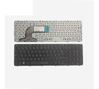 QMLQRGKF 15-E 15 15-N 15T 15N017AX 15E029TX E066TX 15E 15N Reemplazo del Teclado de la computadora portátil con Marco(Black)