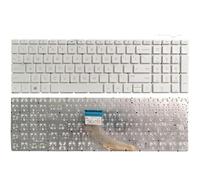 QMLQRGKF 15 Teclado portátil Compatible con 15-DA 15-dB TPN-C135 TPN-C136 250 G7 255 G7 15S-DU 15-DY 15S-DY 15-DW 15-CS TPN-C139(White NO Backlit)