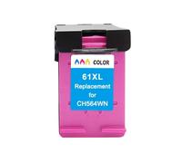 QMLQRGKF 61xl Cartucho de Tinta remanufacturado Rellenado para 61 61xl Compatible con 4500 4501 4502 4503 4504 4505 4506 4508 4509 5530 Impresoras(1PC CR)
