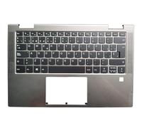 QMLQRGKF C740-14 C740-14Iml Teclado para Laptop SP español con Palmrest CASA Superior SIN TOUCHPAD(Silver NO Backlit)