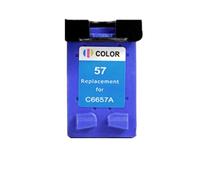 QMLQRGKF Compatible 56xl 57xl El reemplazo del Cartucho de Tinta Funciona con 56 57 XL Deskjet 5150 450ci 5550 5650 7760 9650 PSC 1315 1350 2110 2210 Impresoras(1Pcs Color)