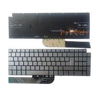QMLQRGKF Compatible UK German GR Brasil BR BRAPTOP TELAPEDELO para Modelos 15-5502 5509 5505 5510 5590 5591 5598 5593 5584 3501 3505(Brazil Keyboard)