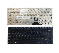 QMLQRGKF Teclado de EE. UU. Compatible con M1110 M11X M1100 M1110Q M1111 W110er M1115 Purple/Blue Border(Blue)