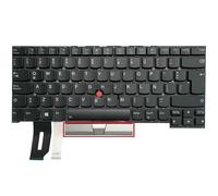 QMLQRGKF Teclado de Laptop retroiluminado Compatible con T14s Gen 1 P1 Gen 3 X1 Extreme 3rd Gen No Frame(LA Keyboard)