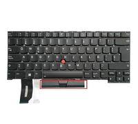 QMLQRGKF Teclado de Laptop retroiluminado Compatible con T14s Gen 1 P1 Gen 3 X1 Extreme 3rd Gen No Frame(SP Keyboard)