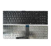 QMLQRGKF Teclado español del Reino Unido Compatible con Modelos MS-16H2 MS-16H4 MS-16H5 MS-16H7 MS-16H8 MS-16L1 MS-16L2 MS-1771 MS-1772 MS-1773 MS-1775(UK NO Backlit TYPE1)