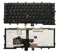 QMLQRGKF Teclado Latino para x230s x240S X240 X240I X250 X260S X270 Teclado de retroiluminación Negra Compatible con Laptop