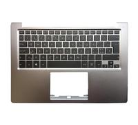 QMLQRGKF Teclado portátil Compatible con ZenBook U303 U303LB U303LN U303UA U303UB UX303L UX303 U303L UX303LN PALMREST Upper(SW with Backlit)