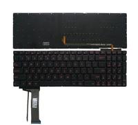 QMLQRGKF Teclado retroiluminado para la Serie GL552 y G771JM(Red)