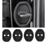 QMMMNH 4 Piezas Protector Cerradura Coche,para BMW Serie 1 Series 1er E87 E81 5-Door/3-Door Hatchback 2004-2011,Tapa Cerradura Coche Cubierta Antipolvo Impermeable Puerta Auto contra óxido Pack