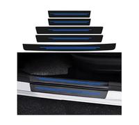 QMMMNH 5 Piezas Tira Protectora del Umbral Puerta del Coche,para VW Polo 9N 2001-2009 Placa Desgaste Pedal Bienvenida, Accesorios Decoración,B