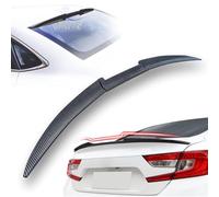 QMMMNH Alerón Trasero, para VW Passat B6 2005-2010 Spoiler Trasero Spoiler de Techo Alerón de Maletero,Maletero ala del Techo Tuning Accesorios,B/Carbon Fiber Look