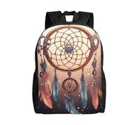 QMNSEHF Mochila de viaje Native American Dream Catcher para hombres y mujeres, mochila para laptop de 15.6 pulgadas, impermeable, mochila de trabajo