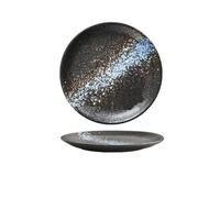 QMSFJTXKH Plato de cerámica para carne para el hogar, plato de verduras, plato rojo para el hogar en línea, fruta Dim sum