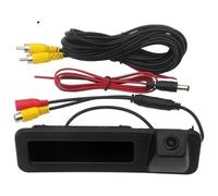 QMTVFSRH Camara Marcha Atras para BMW para X1 F48 F49 2018-2021 Cámara Visión Trasera Sistema NBT EVO IDrive 5.0 6. Sin Codificación HD Kit Reversa Respaldo