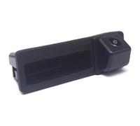 QMTVFSRH Camara Marcha Atras para Q7 4L 2005-2015 Pista Sólida Vista Trasera De Marcha Atrás Coche Manija Maletero Cámara Aparcamiento(Solid Rectifier)