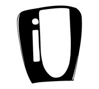 QMTVFSRH para CLS C219 2004-2009 Panel Cambio Marchas Decoración Cubierta Embellecedor Calcomanía Adhesivo ABS Kit reparación Interior