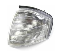 QMTVFSRH Retrovisor Luces Giro Luz Indicadora De Giro Esquina Lateral Coche Para M&ercedes Para B&enz Clase C W202 1994 1995 1996 1997 1998 1999 2000(Clear Left)
