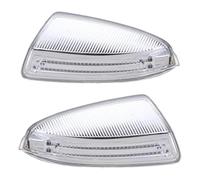 QMTVFSRH Retrovisor Luces Giro Para M&ercedes Para B&enz Clase C W204 S204 W639 W164 ML300 ML500 ML550 A2048200721 2048200821 Luz Señal Giro Espejo Retrovisor Coche(Pair)