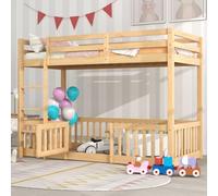 QMTXBYJ Cama cabaña infantil 90 x 200 cm, literas para 2 niños, cama infantil 90 x 200 cm, camas entrepiso con somier, litera doble con escalera para habitación de los niños