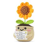 QMVMV Regalos de ganchillo hechos a mano para mujeres y hombres, regalos de agradecimiento para colegas, May You Be Proud of the Work Do Farewell Resigning Employee Apreciation Gift for Coworker
