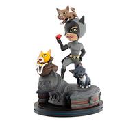 Figura quantum mechanix dc comics catwoman 13 cm q - fig elite