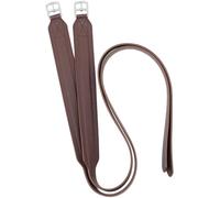 QMYBROW Correas de estribo de estabilidad con núcleo de nailon fuerte para equitación, correas anchas para estribos ingleses (135 cm)