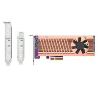 QNAP - ACCS & SPARE PARTS DUAL M.2 PCIE SSD EXP CARD PCIE GEN3 X4 HOST INTERFACE