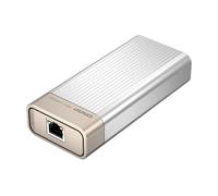 QNAP Adaptador de Red 10GBASE-T a USB 4 Tipo C y Compatible con Thunderbolt 3/4 (QNA-UC10G1T)