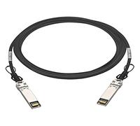 QNAP - CAB-DAC30M-SFPP cable de fibra optica 3 m SFP+ Negro