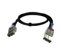 QNAP CAB-PCIE10M-8644-8X Cable de Serie SCSI (SAS) 1 m Negro