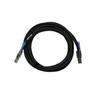 QNAP CAB-SAS30M-8644 Serial Attached SCSI (SAS) cable 3 m Black, Metallic