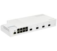QNAP Conmutador administrado QSW-M408S 10GbE, con 4 Puertos 10G SFP+ y 8 Puertos Gigabit