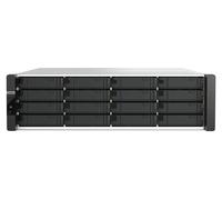QNAP ES1686dc R2 NAS Bastidor (3U) Intel® Xeon® D D-2142IT 48 GB DDR4 0 TB QNAP QES Negro, Gris
