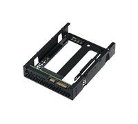 QNAP QDA-A2AR storage drive enclosure HDD/SSD enclosure Black 2.5"