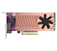 QNAP QM2-2P10G1TB 2 SSD PCIe Gen3 NVMe y 1 Tarjeta de expansión de Puerto de 10GbE (10G/5G/2.5G/1G/100M) para Mejorar el Rendimiento