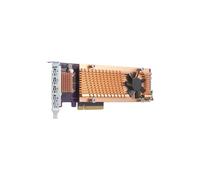 QNAP QM2-4P-384 interface cards/adapter Internal PCIe