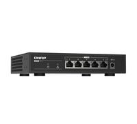 QNAP - QSW-1105-5T switch No administrado Gigabit Ethernet (10/100/1000) Negro