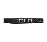 QNAP - QSW-M2116P-2T2S switch Gestionado L2 2.5G Ethernet Energía sobre Ethernet (PoE) Negro