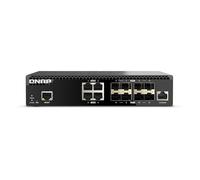QNAP QSW-M3212R-8S4T Switch Gestionado 10 GbE 12 Puertos RJ-45 + 8 SFP+, Montaje en Rack 1U, 240 Gbps