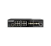 QNAP QSW-M3216R-8S8T network switch Unmanaged 10Gb Ethernet (100/1000/2500/5000/1000), Black, 16-port
